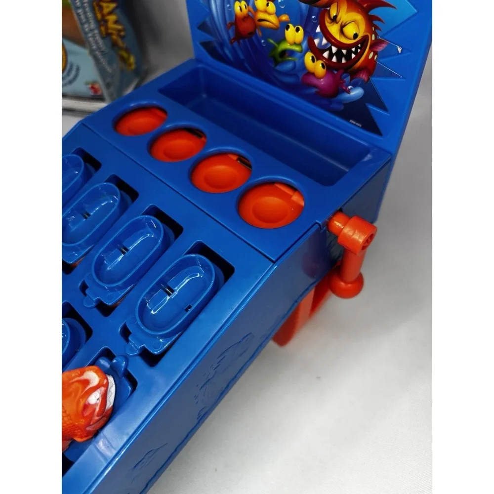 🐠Piranha panic game‎ Mattel 2008 Complete marble instructions fish